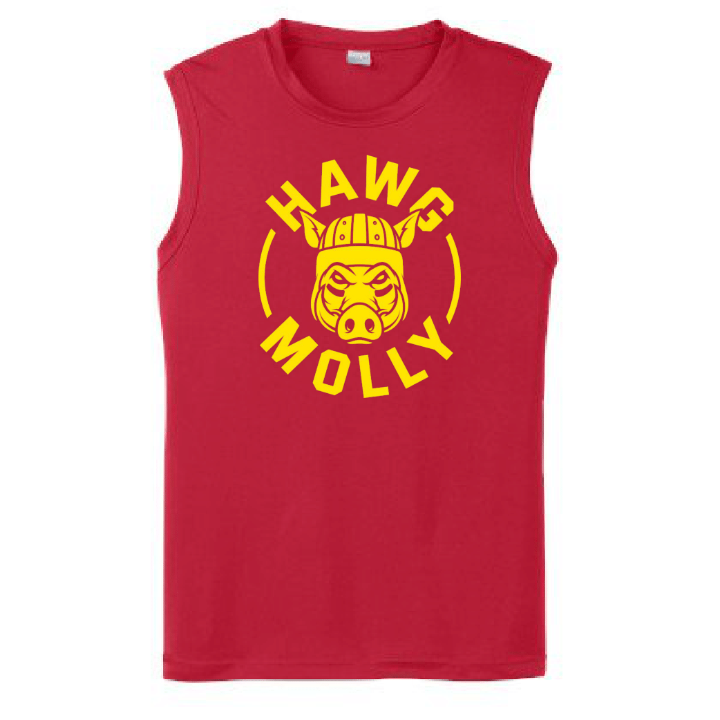 HAWG MOLLY (Yellow) - Muscle T-Shirt