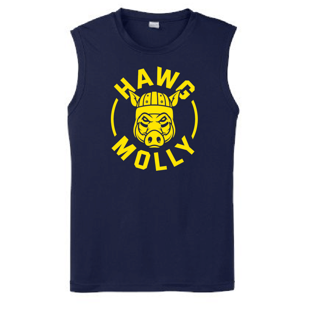 HAWG MOLLY (Yellow) - Muscle T-Shirt