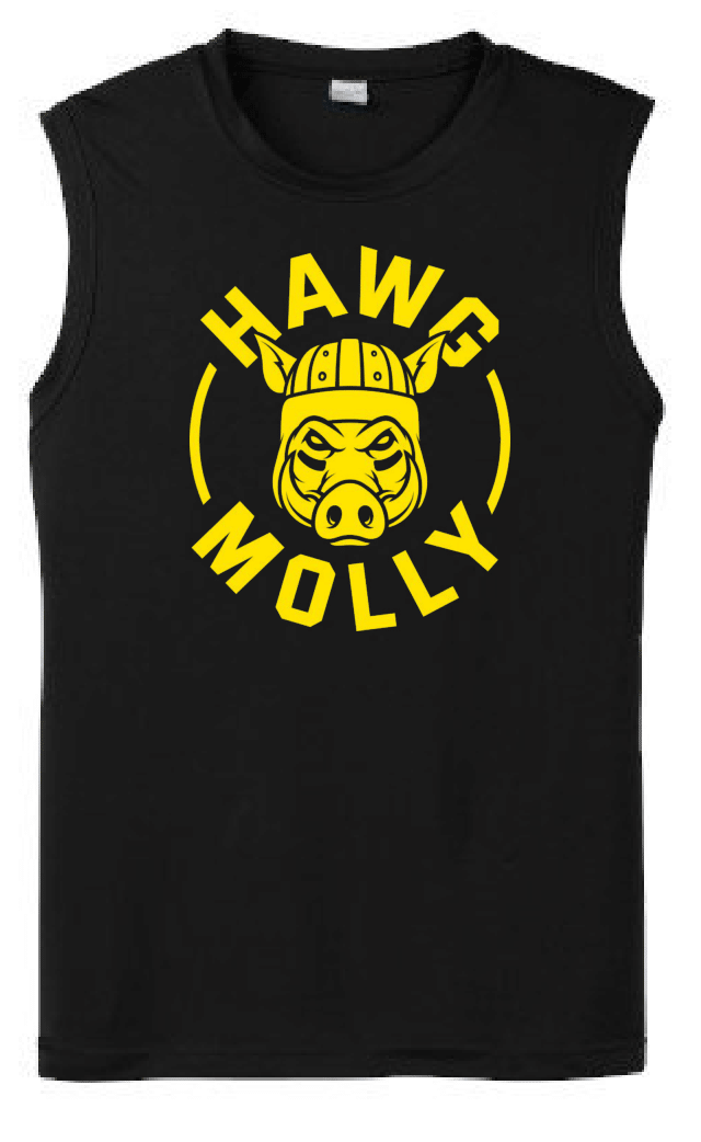 HAWG MOLLY (Yellow) - Muscle T-Shirt