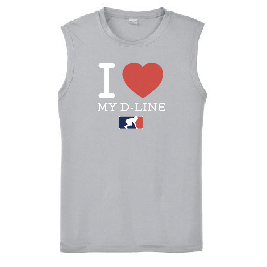 I <3 MY D-LINE - Muscle T-Shirt