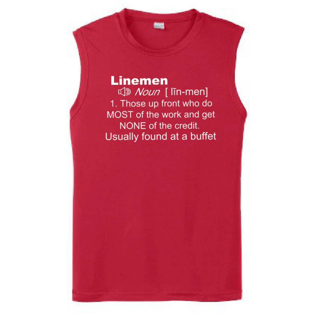 LINEMAN DEFINITION - Muscle T-Shirt