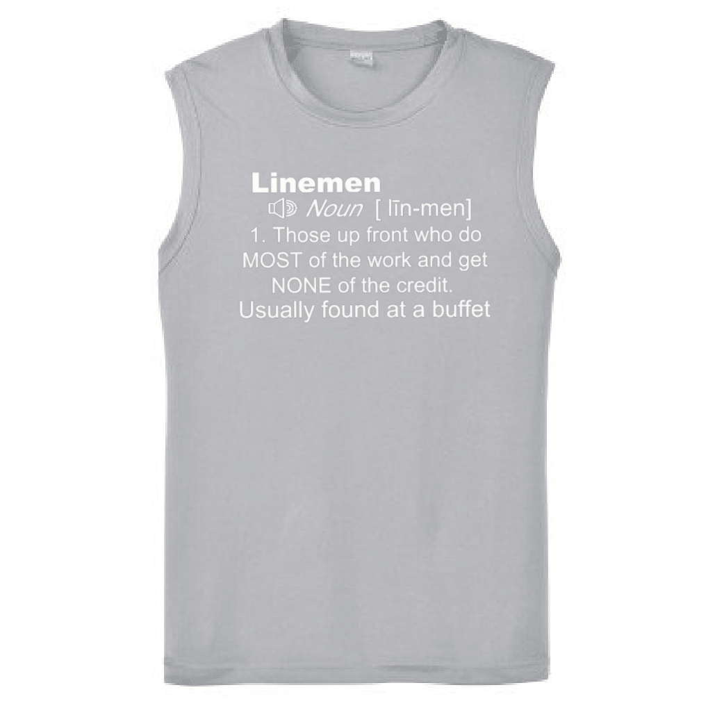 LINEMAN DEFINITION - Muscle T-Shirt