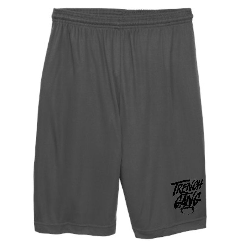 TRENCH GANG (Black) - Youth Competitor Shorts