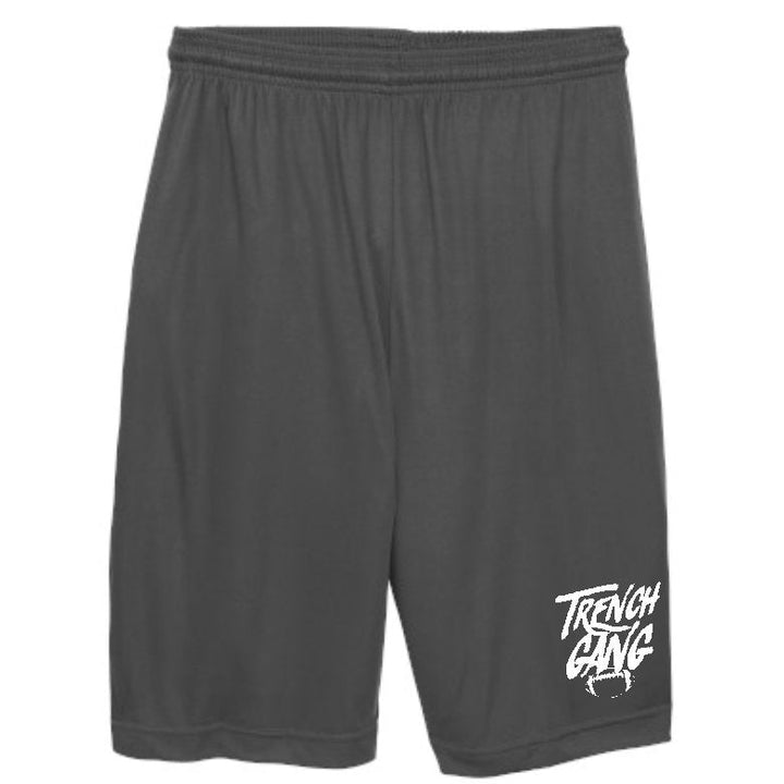 TRENCH GANG (White) - Youth Competitor Shorts