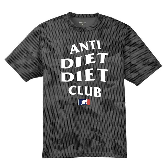 ANTI DIET - Hex Camo Performance Tee