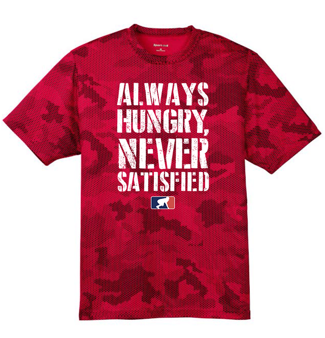 ALWAYS HUNGRY- Hex Camo Performance Tee