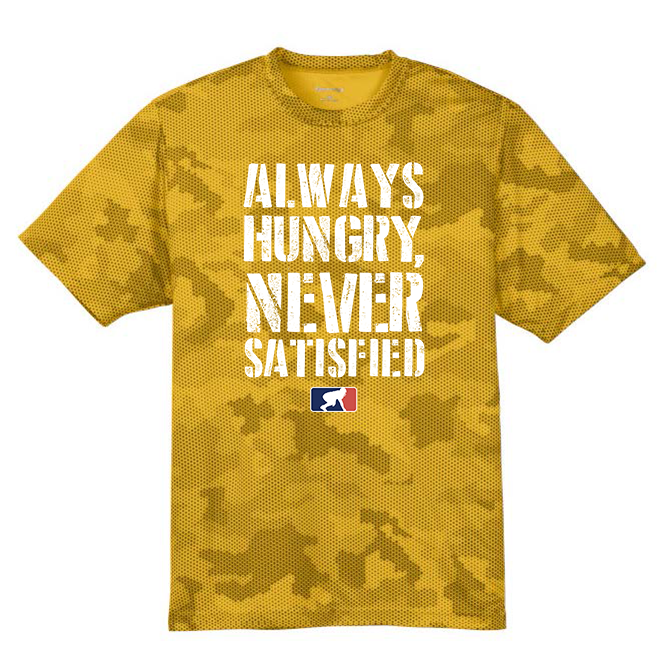 ALWAYS HUNGRY- Hex Camo Performance Tee