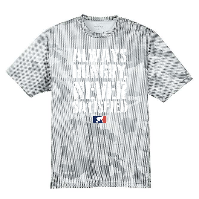 ALWAYS HUNGRY- Hex Camo Performance Tee