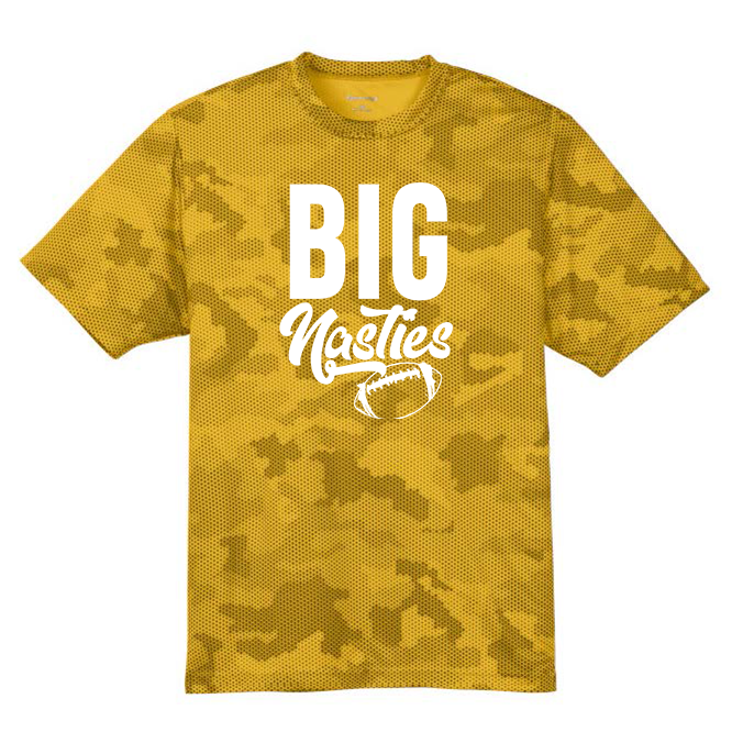 BIG NASTIES - Hex Camo Performance Tee