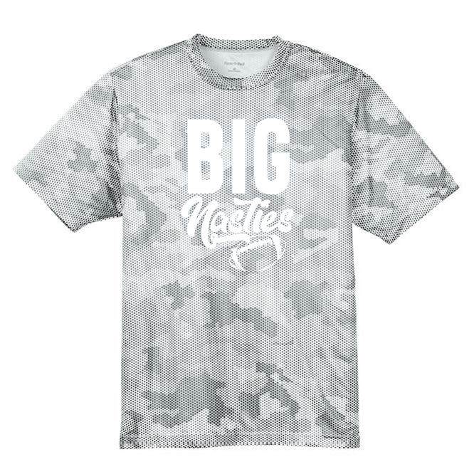 BIG NASTIES - Hex Camo Performance Tee