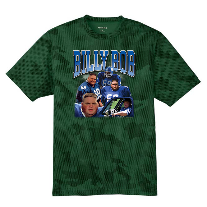 BILLY BOB - Hex Camo Performance Tee