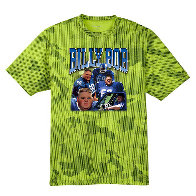 BILLY BOB - Hex Camo Performance Tee