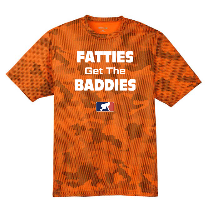 FATTIES GET THE BADDIES - Hex Camo Performance Tee