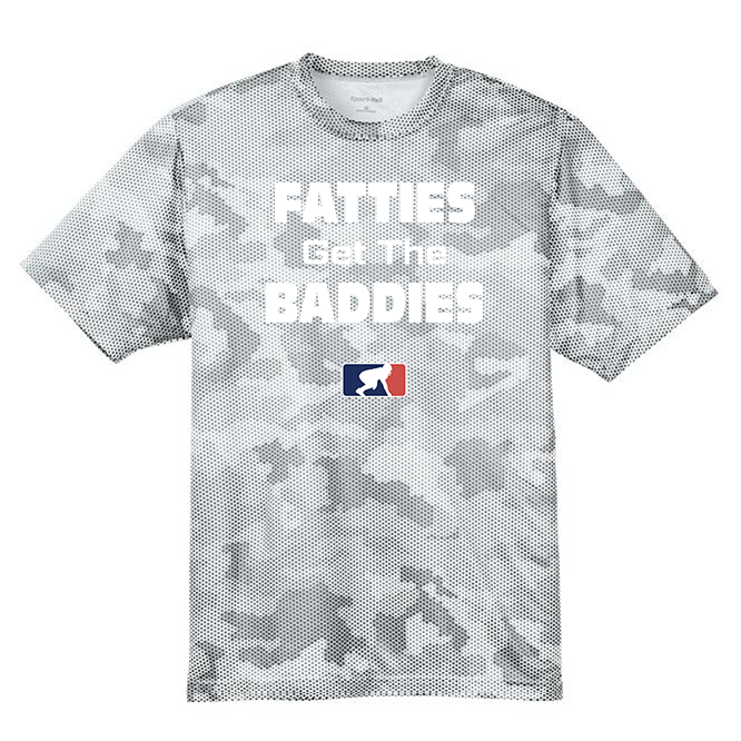 FATTIES GET THE BADDIES - Hex Camo Performance Tee