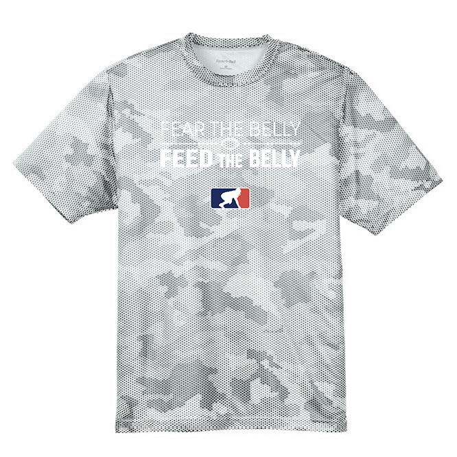 FEAR THE BELLY - Hex Camo Performance Tee