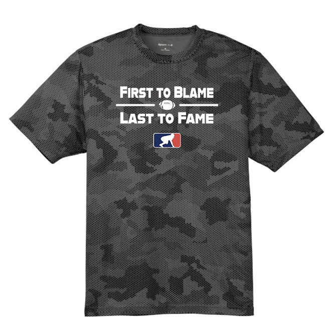 FIRST TO BLAME - Hex Camo Performance Tee