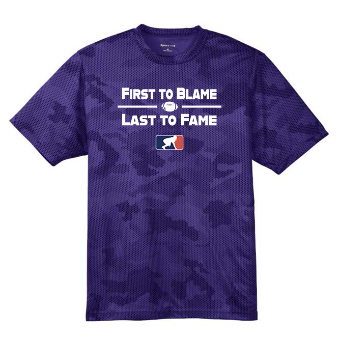 FIRST TO BLAME - Hex Camo Performance Tee