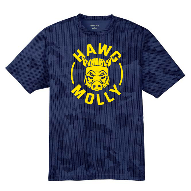 HAWG MOLLY - Hex Camo Performance Tee