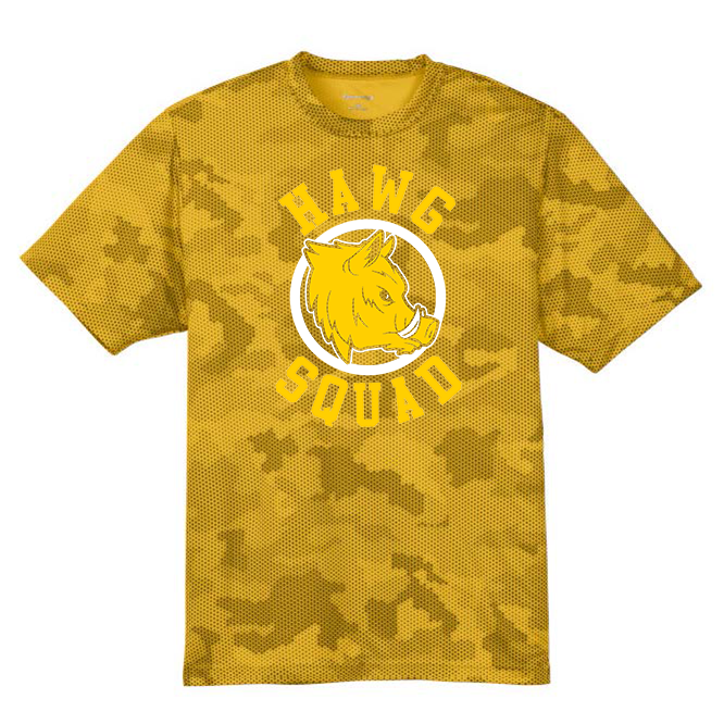 HAWG SQUAD - Hex Camo Performance Tee