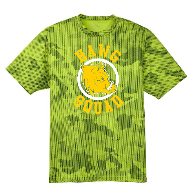 HAWG SQUAD - Hex Camo Performance Tee