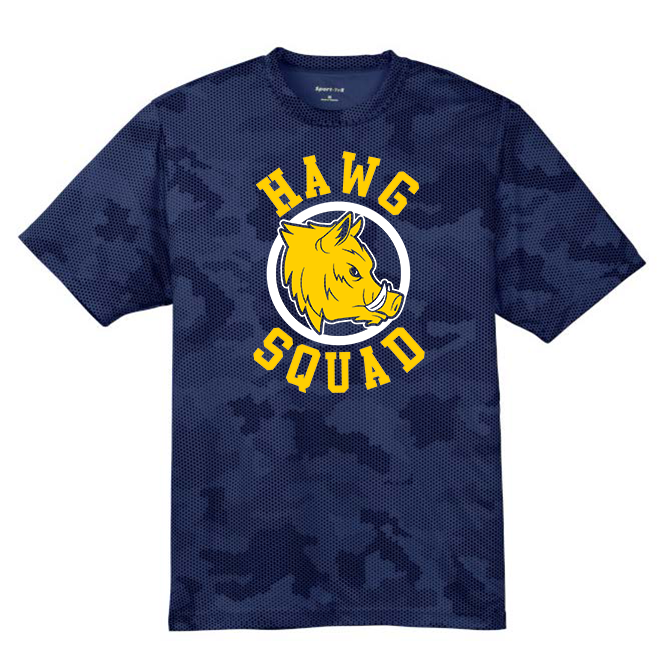 HAWG SQUAD - Hex Camo Performance Tee