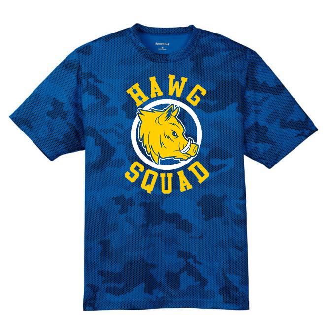 HAWG SQUAD - Hex Camo Performance Tee