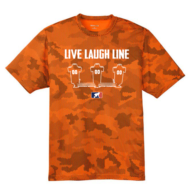 LIVE LAUGH LINE - Hex Camo Performance Tee