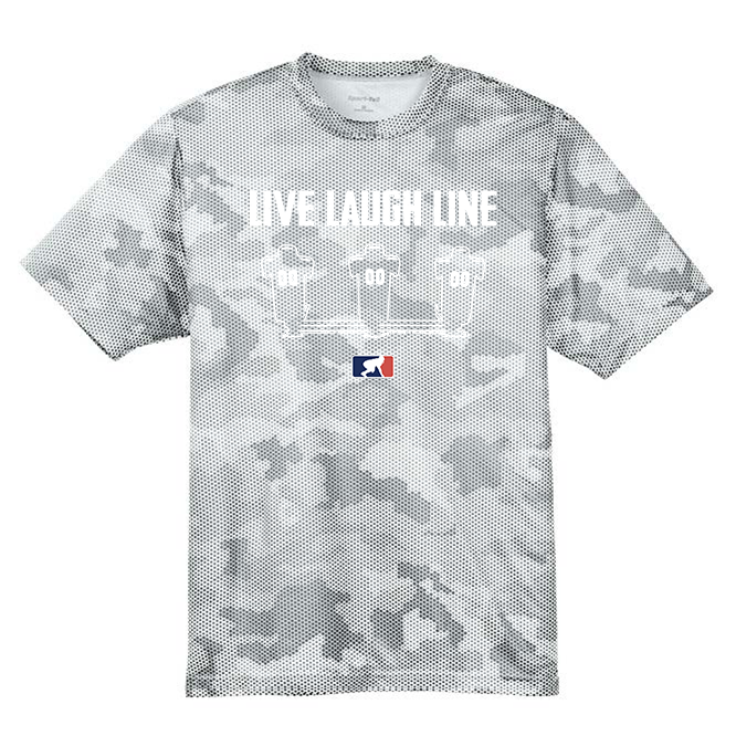 LIVE LAUGH LINE - Hex Camo Performance Tee