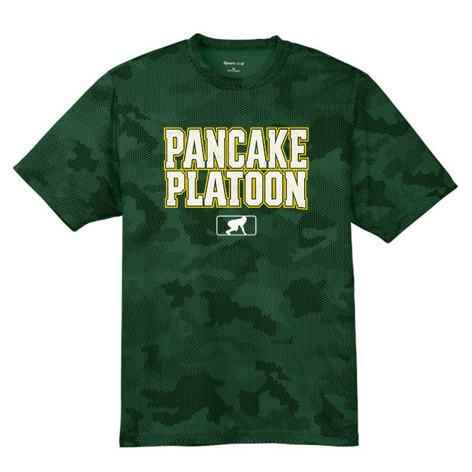 PANCAKE PLATOON (Heavy Narrow) - Hex Camo Performance Tee