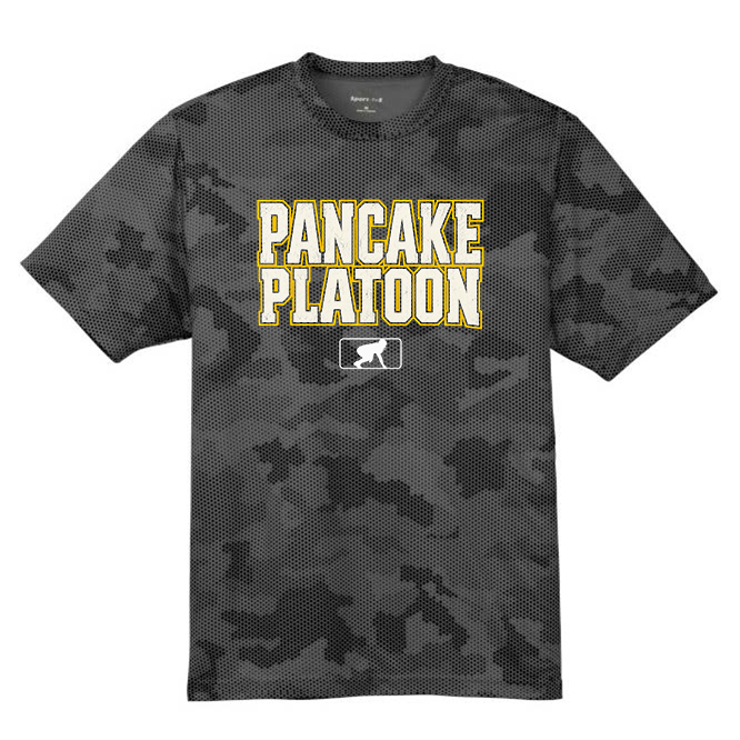 PANCAKE PLATOON (Heavy Narrow) - Hex Camo Performance Tee