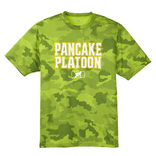 PANCAKE PLATOON (Heavy Narrow) - Hex Camo Performance Tee