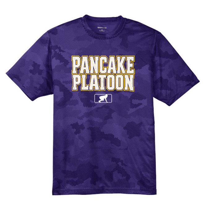 PANCAKE PLATOON (Heavy Narrow) - Hex Camo Performance Tee