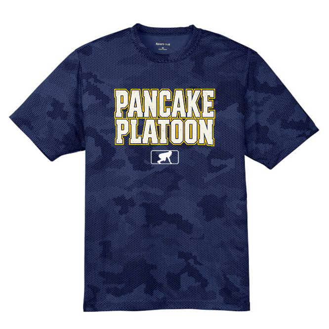 PANCAKE PLATOON (Heavy Narrow) - Hex Camo Performance Tee