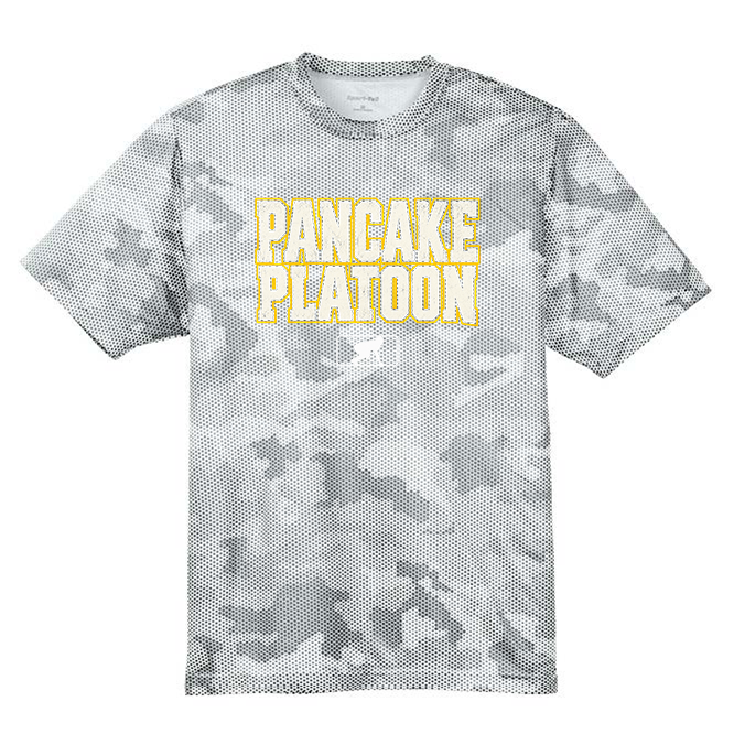 PANCAKE PLATOON (Heavy Narrow) - Hex Camo Performance Tee