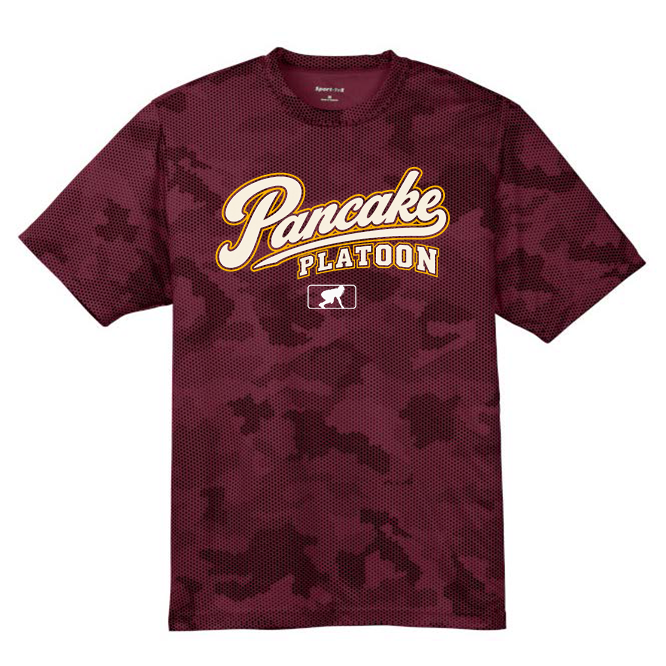 PANCAKE PLATOON (Vintage) - Hex Camo Performance Tee