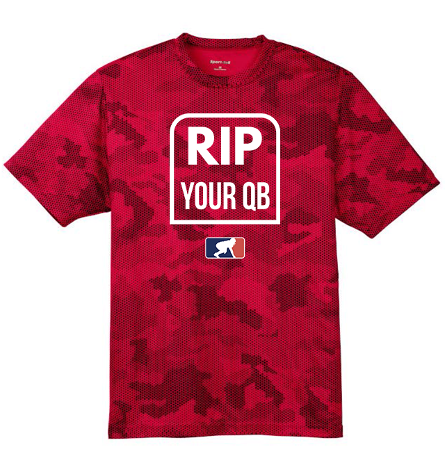 RIP YOUR QB - Hex Camo Performance Tee