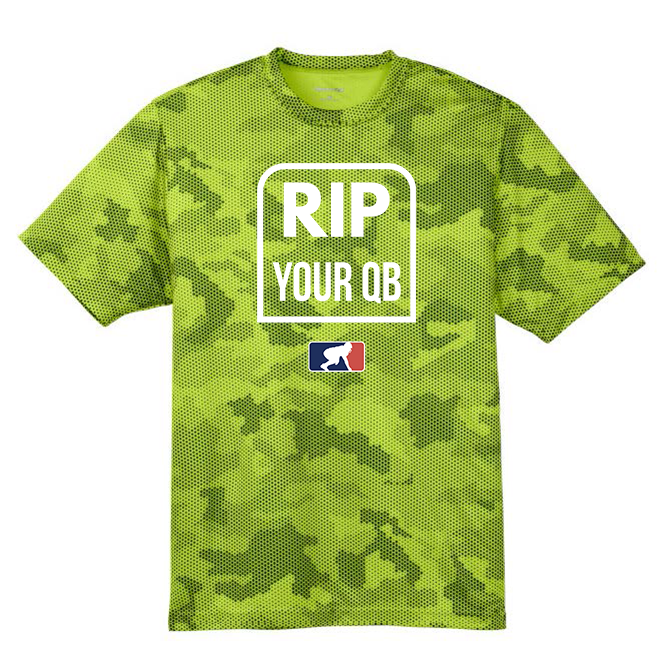 RIP YOUR QB - Hex Camo Performance Tee