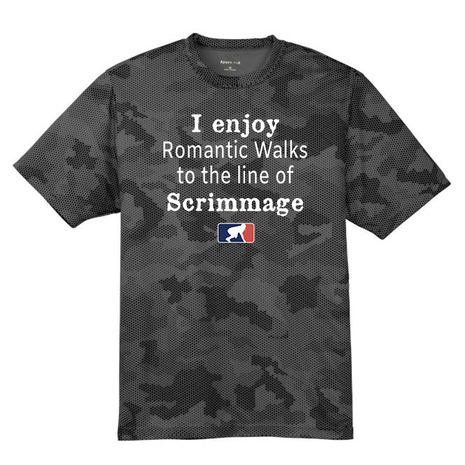 ROMANTIC WALKS - Hex Camo Performance Tee