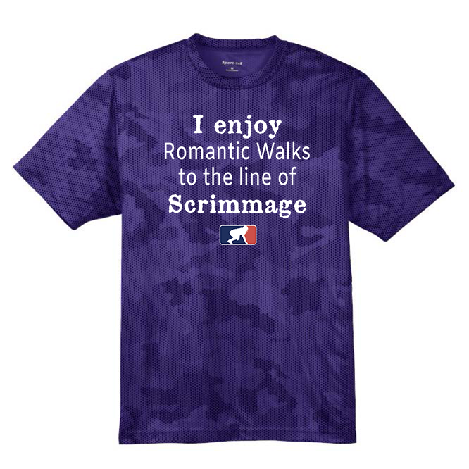 ROMANTIC WALKS - Hex Camo Performance Tee