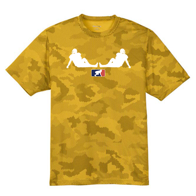 TRUCKER LOGO - Hex Camo Performance Tee