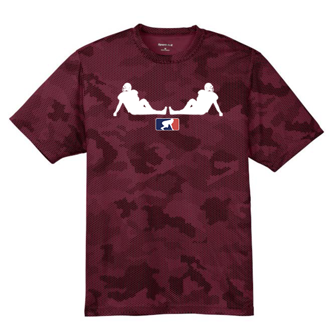 TRUCKER LOGO - Hex Camo Performance Tee