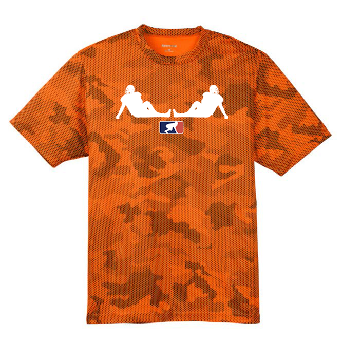 TRUCKER LOGO - Hex Camo Performance Tee