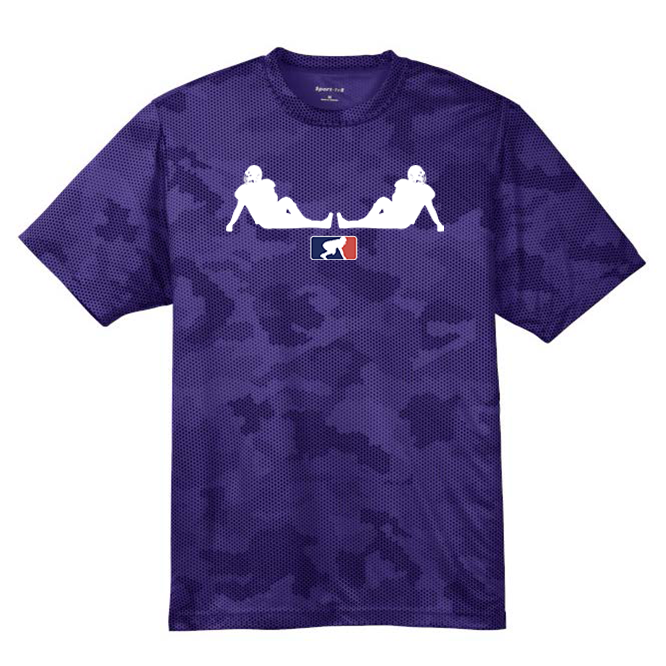 TRUCKER LOGO - Hex Camo Performance Tee