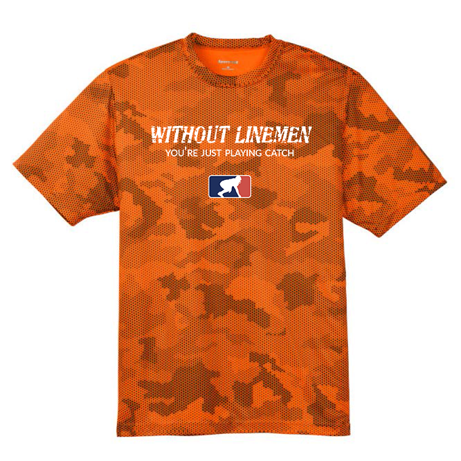 WITHOUT LINEMEN - Hex Camo Performance Tee