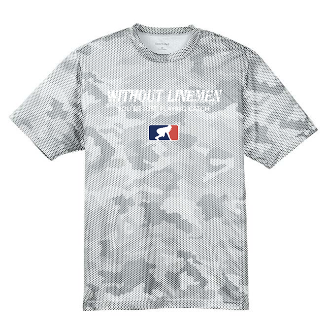 WITHOUT LINEMEN - Hex Camo Performance Tee