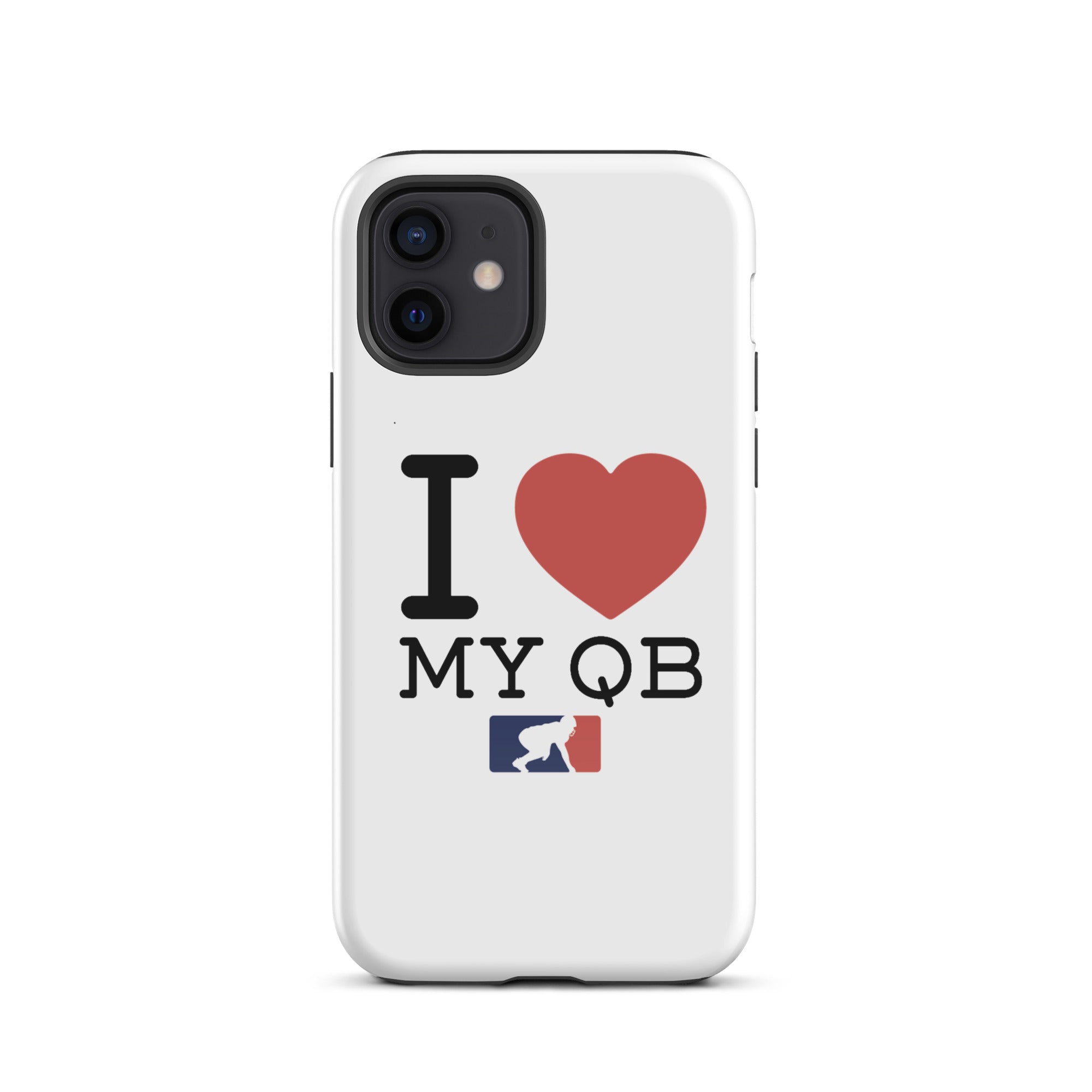 I <3 My QB - iPhone case (tough)