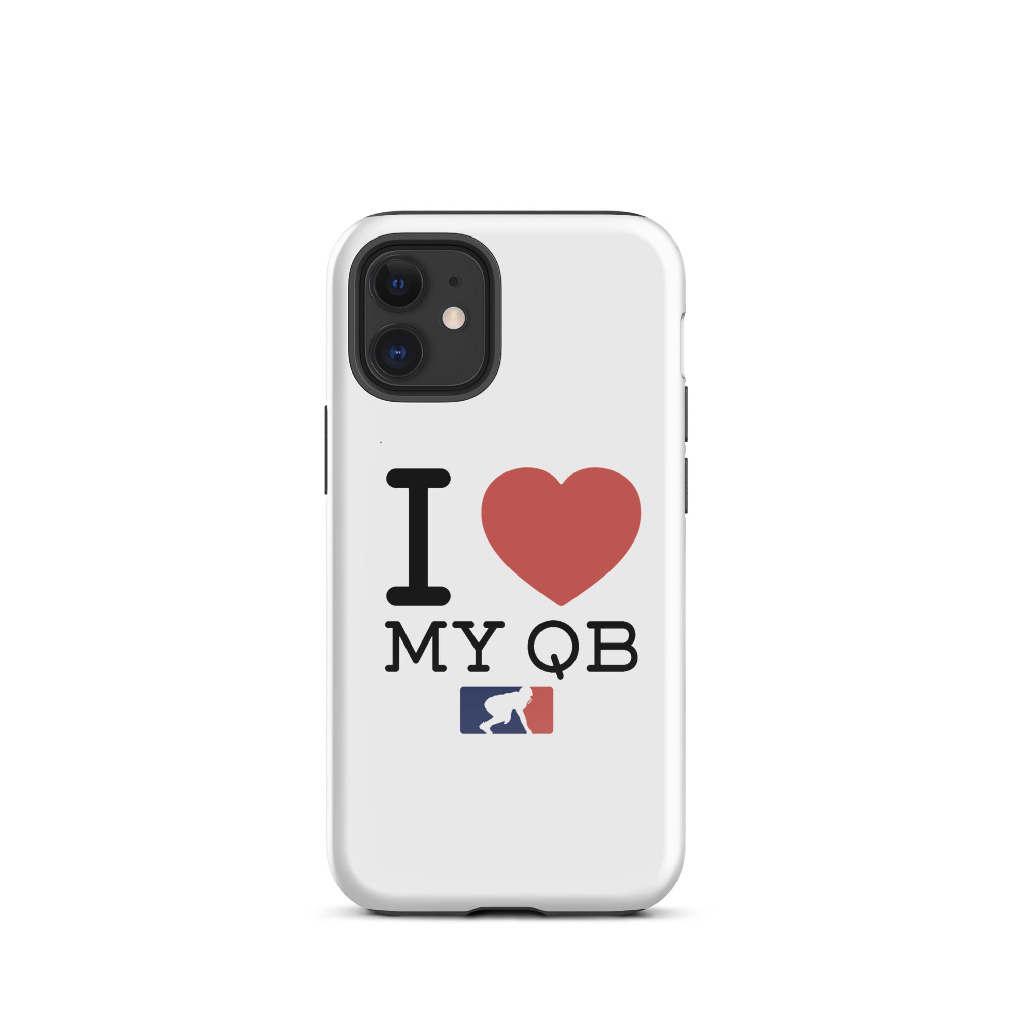 I <3 My QB - iPhone case (tough)