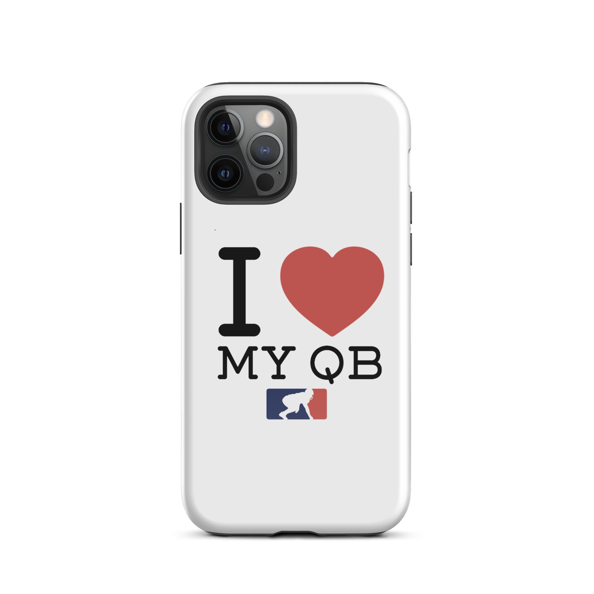 I <3 My QB - iPhone case (tough)