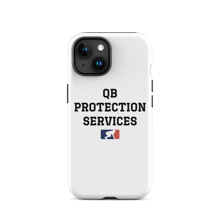 QB Protection Services - iPhone case (tough)