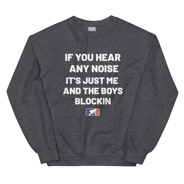 IF YOU HEAR ANY NOISE